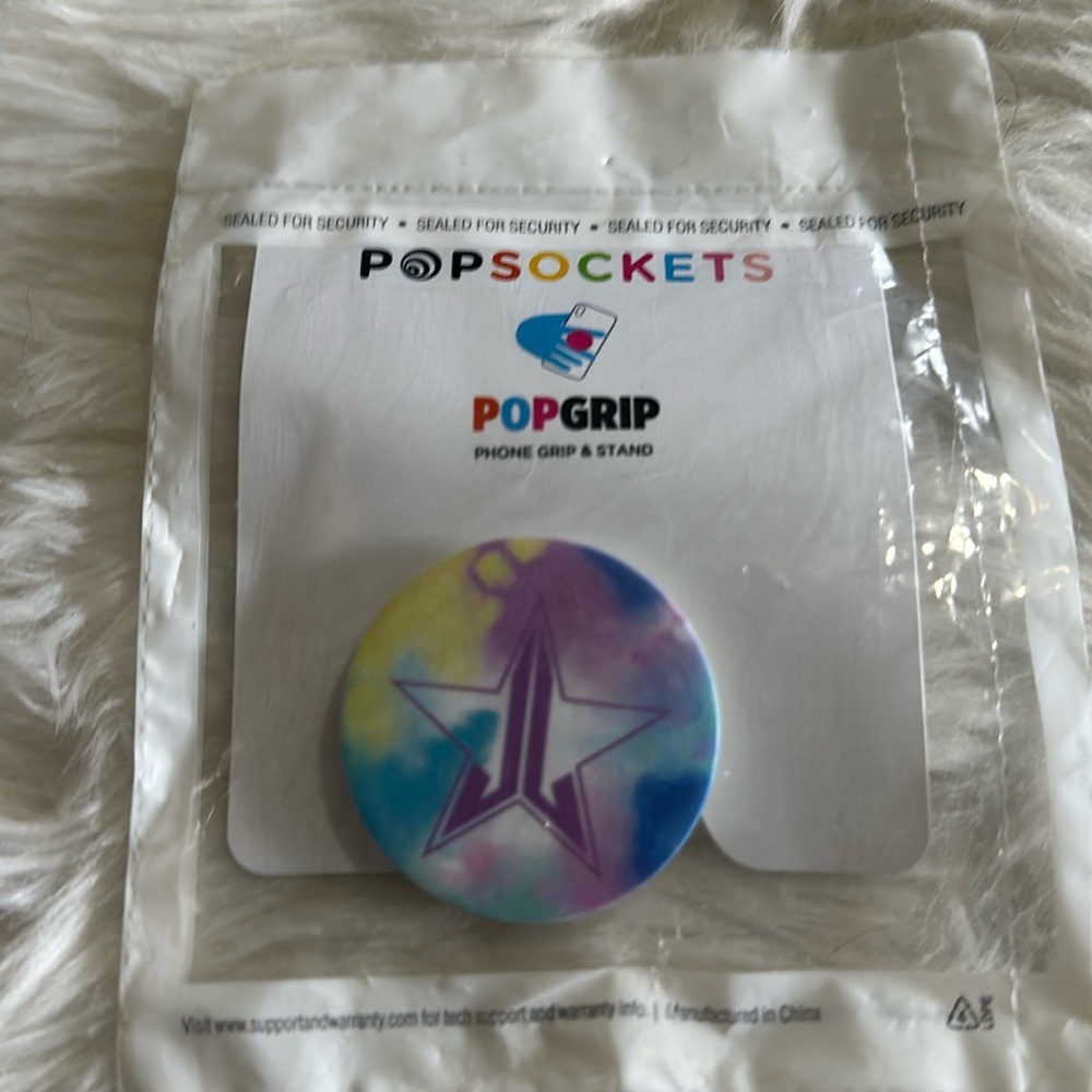 Jeffree Star tie dye popsocket